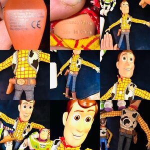 RARE LARGE TALKING PULL STRING WOODY TOY STORY PIXAR DISNEY DOLL